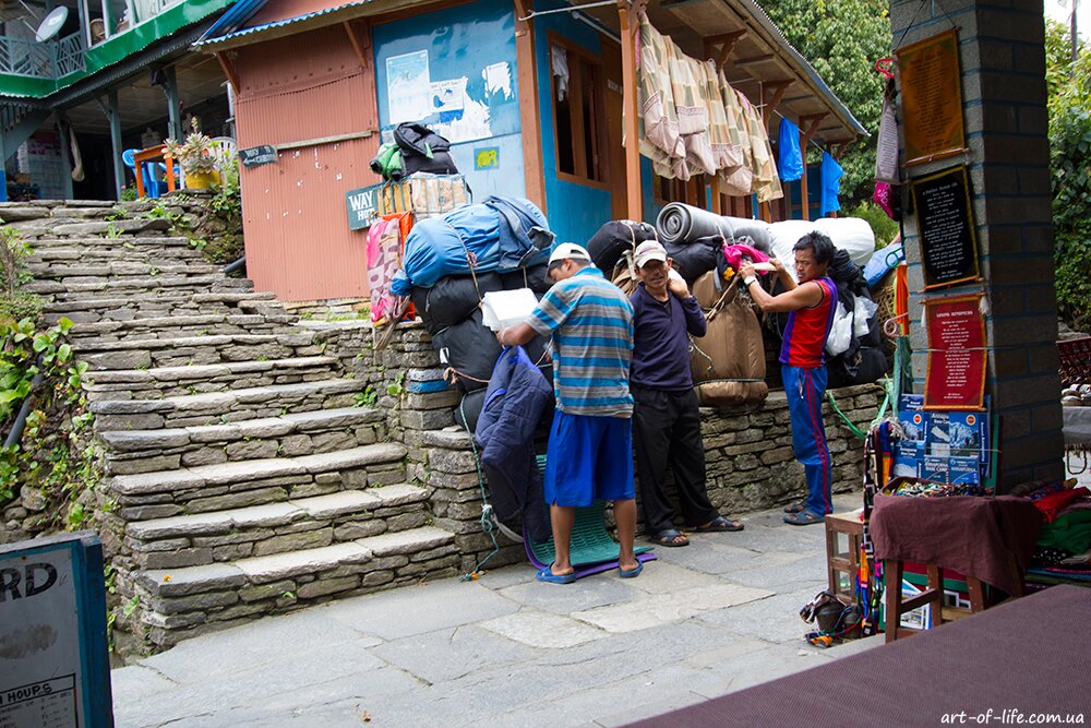 трек до базового табору Аннапурни, Непал фото, Аннапурна Непал